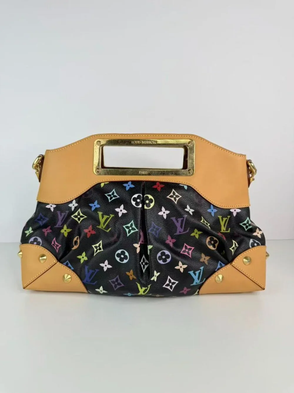louis vuitton judy handbag monogram multicolor